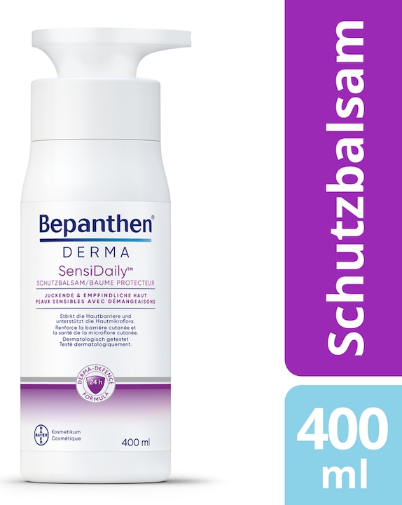 Actual product image Bepanthen Derma SensiDaily Protective Balm (Body cream, 400 ml)