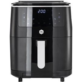 OBH Nordica FW2018S0 fryer Single 6.5 L Stand-alone Hot air fryer Black, Fritteuse, Schwarz