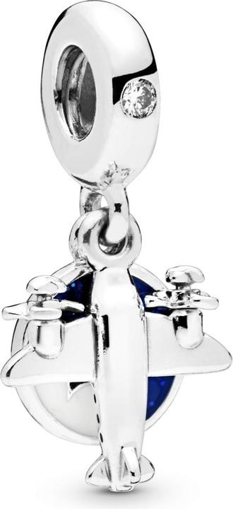 Pandora Propeller Plane dangle Charms/Beads (Silber)