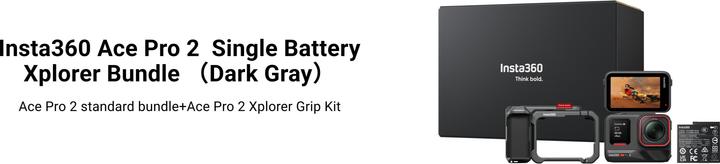Produktbild Insta360 Ace Pro 2 Xplorer Bundle (Dual Battery) (30p, Bluetooth, WLAN)