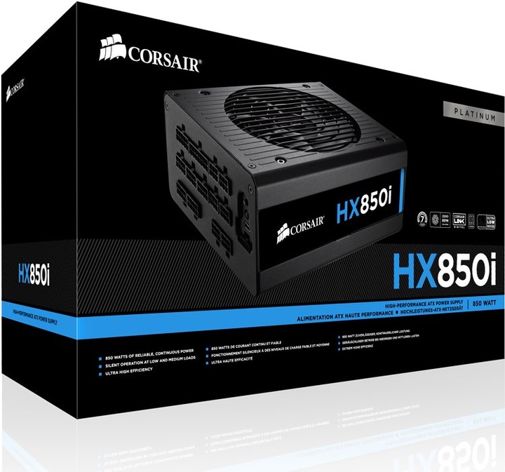 Produktbild Corsair HX850i (850 W)
