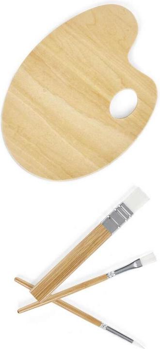 Produktbild Hape Malpaletten- und Pinsel-Set