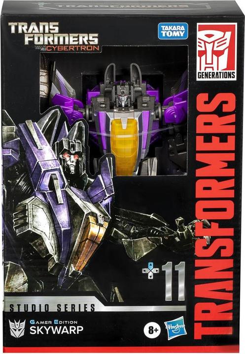 Immagine prodotto Hasbro Transformers: War for Cybertron Studio Series Voyager Class Action Figure Gamer Edition Skywarp 16