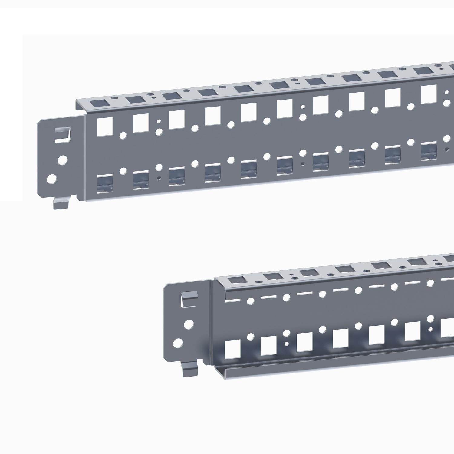Thumbnail - Schneider Electric Schnellmontageprofil SF/SM 500x500x500mm NSYS NSYSQCR6550, Serverschrank Zubehör, Silber