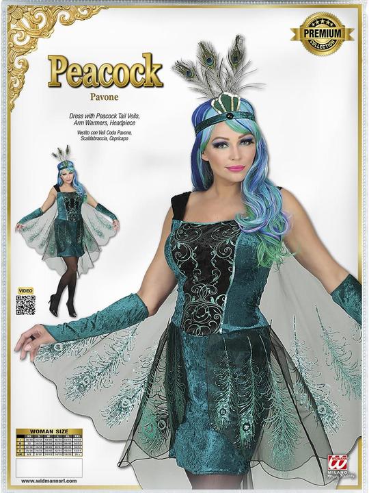 Image du produit Widmann Costume bleu paon (L)