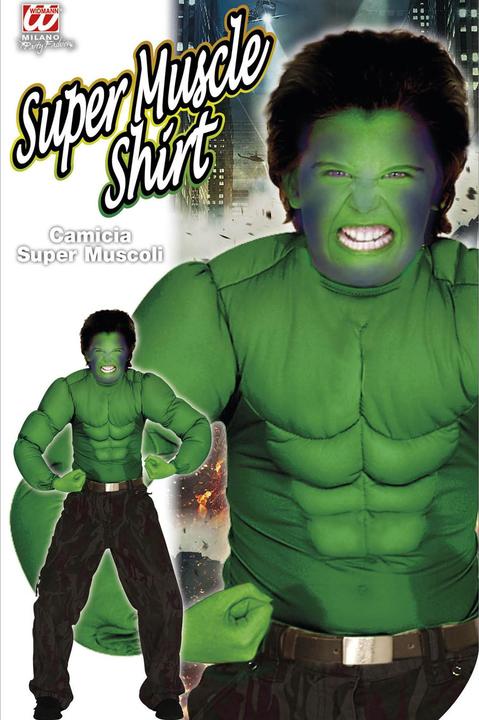 Actual product image Widmann Super muscle shirt green (128)