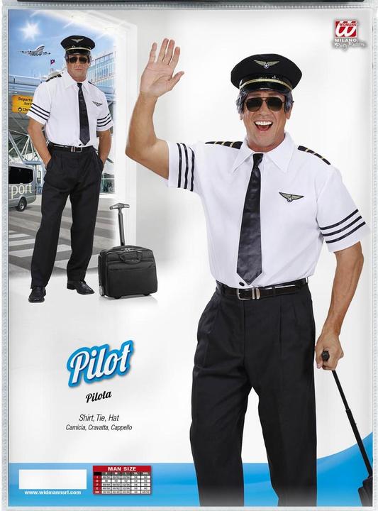 Image du produit Widmann Costume Pilot M chemise (M)