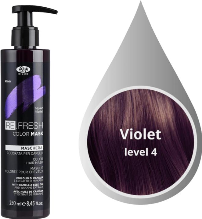 Immagine prodotto Lisap ReFresh Colour Mask Viola 250ml (250 ml)