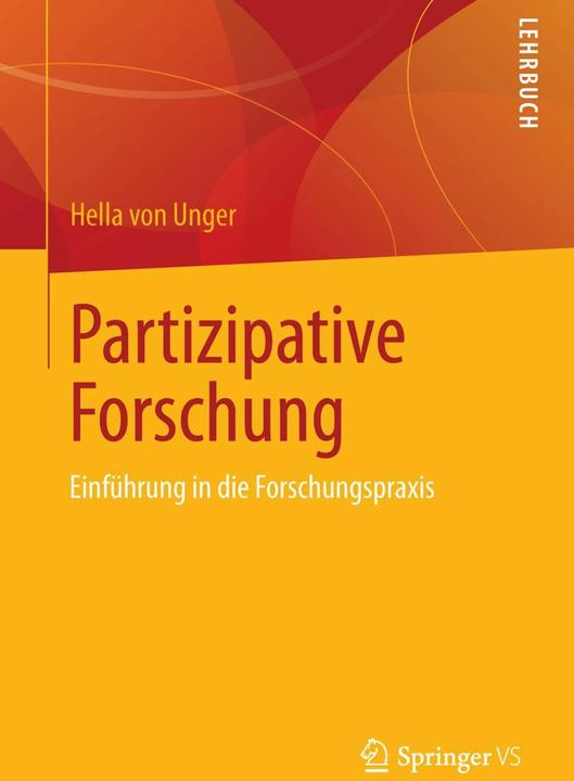 Produktbild Partizipative Forschung (Deutsch, Hella Unger, 2013)