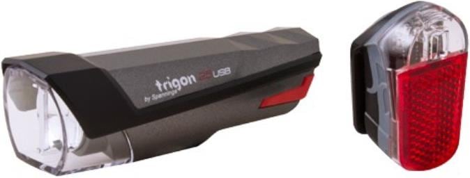 Produktbild Spanninga Trigon 25 Rechargeable Light Set StVZO (100 lm, 20 lm)