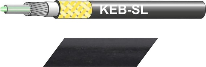 Jagwire KEB SL brake cable outer cover incl. end caps 3m (Rear brake, Brake kit)