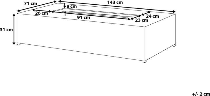 Produktbild Beliani Pavo II (143 cm)
