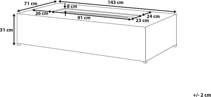 Produktbild Beliani Pavo Ii (143 cm)