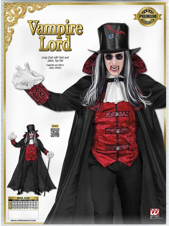 Image du produit Widmann Costume vampire monsieur (M, L)