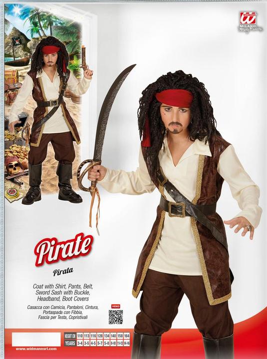 Actual product image Widmann Costume pirate 164cm (164)