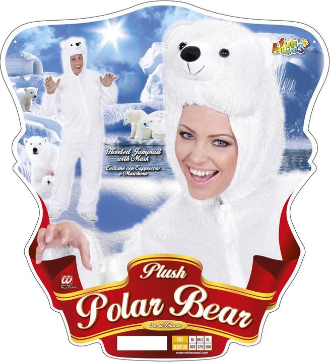 Image du produit Widmann Costume set peluche Ours polaire (M, L)
