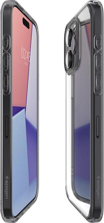 Actual product image Spigen Ultra Hybrid case for iPhone 15 Pro - transparent gray (Apple iPhone 15 Pro)