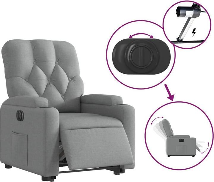 Actual product image vidaXL Relaxsessel mit Aufstehhilfe