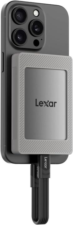 Actual product image Lexar ES4 Portable SSD with Magnetic Set (1 TB)