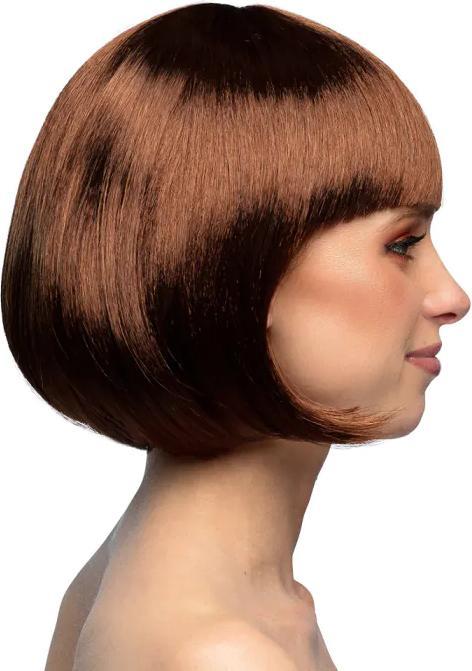 Produktbild Boland Pagenkopf Perücke Schokolade