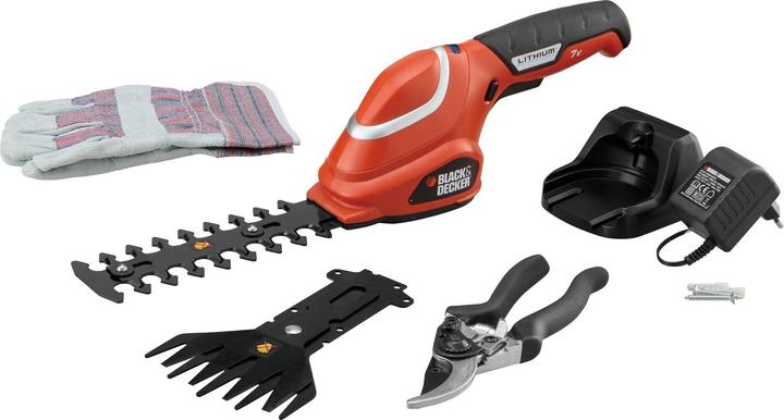 Actual product image Black & Decker Shrub and grass shears (Cordless hedgecutters)