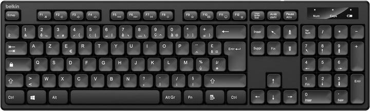 Productafbeelding Belkin Wireless Kbd And Mouse Fr (Draadloze)