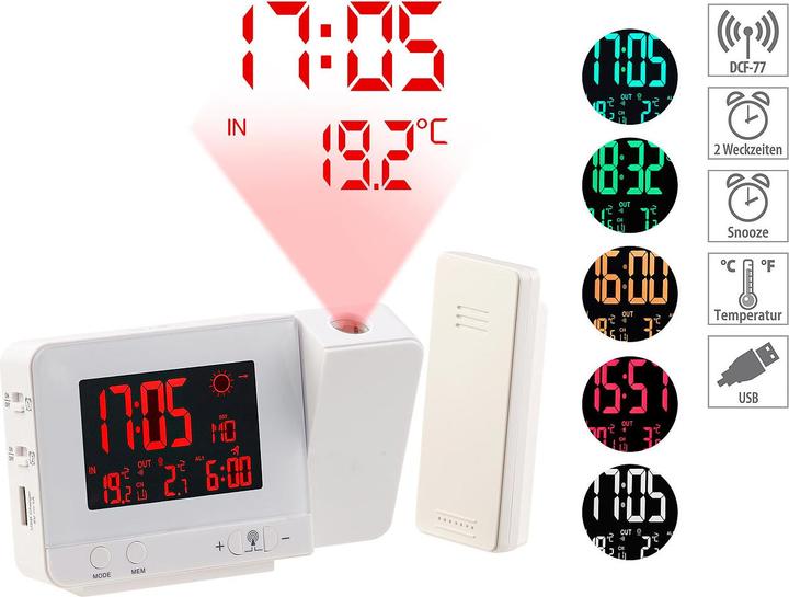 Actual product image Infactory Radio weather station