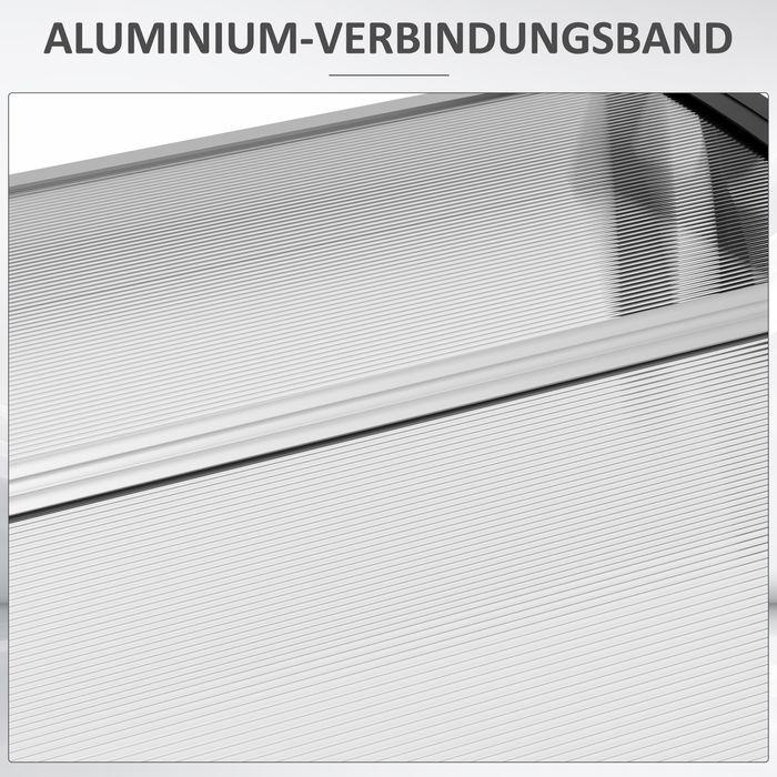 Actual product image Swisshandel24 Pultvordach Vordach ideal für Haustür 200x96x27 cm Überdachung