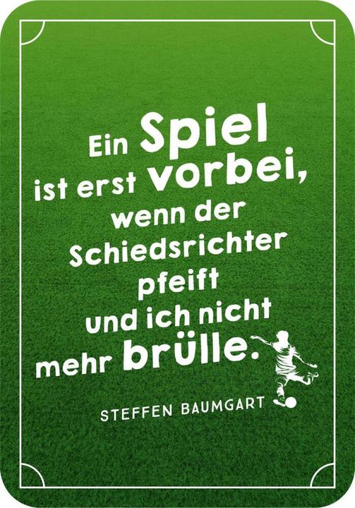 Produktbild Buch Die besten ever Fussballsprüche (Deutsch, 2024)