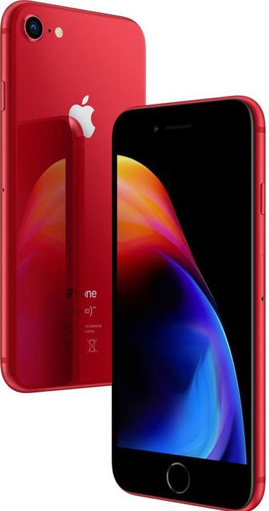 Produktbild Re!commerce iPhone 8 (64 GB, (PRODUCT)​RED, 4.70", 12 Mpx, Single SIM, A / Wie neu)