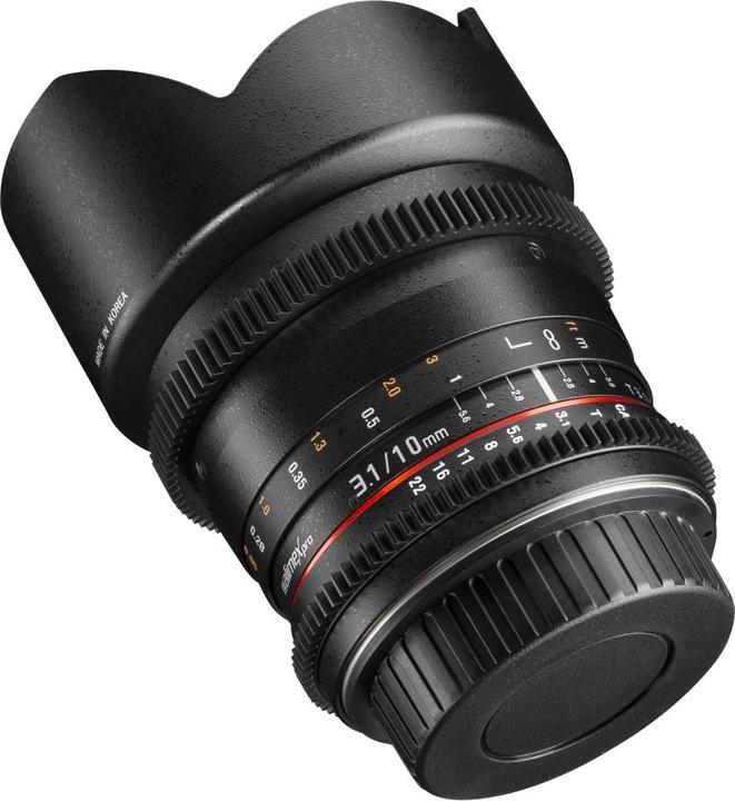 Immagine prodotto Walimex 10/3.1 Video APS-C Canon EF-S (Canon EF-S, APS-C / DX, Micro Four Thirds)