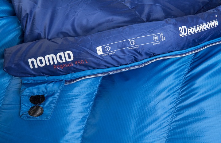 Actual product image Nomad Pegasus 450 Sleeping Bag (195 cm)