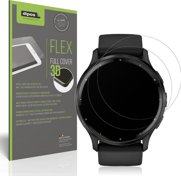 Produktbild Dipos Full Cover Schutzfolie Matt (Garmin Venu 3)