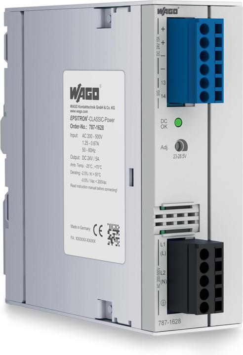 Produktbild Wago Hutschienen-Netzteil (DIN-Rail