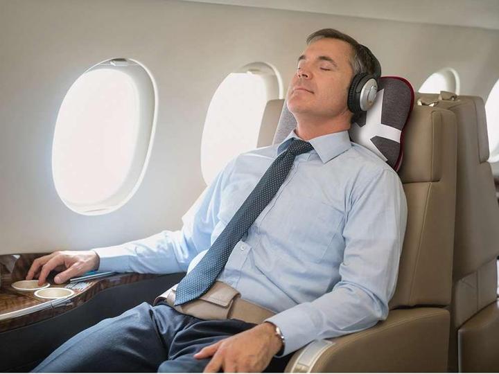 Immagine prodotto Skross Cuscino da viaggio "Grigio scuro (Cuscino per testa e collo)