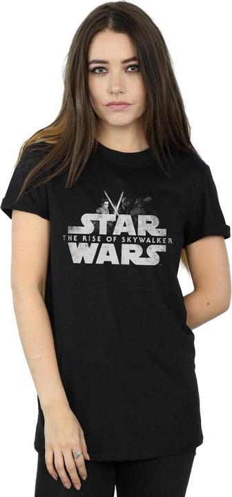 Immagine prodotto Star Wars The Rise Of Skywalker Rey And Kylo Battle Maglietta Ampia Donna (4XL)