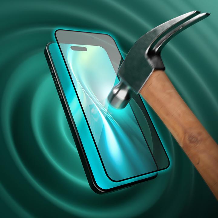 Actual product image Etteri tempered glass 9D for iPhone 17 Air (1 Piece, Apple iPhone 17 Pro)