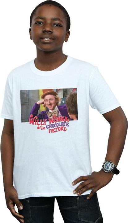 Actual product image Willy Wonka & the Chocolate Factory Boys Condescending Wonka T-Shirt (152, 158)