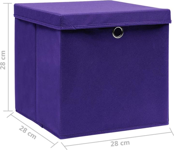 Image du produit vidaXL Aufbewahrungsbox (28 cm, 4x)