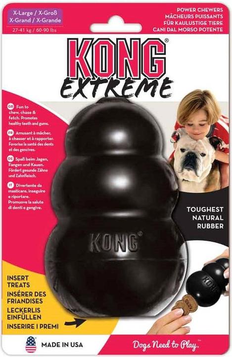 Produktbild KONG Extreme (Apportieren, Futterspielzeug Hund, Kauspielzeug Hund)