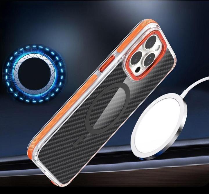 Immagine prodotto FIBER MagSafe case for Iphone 17 Pro orange FIBER 17ProO (5903396420818) (Apple iPhone 17 Pro)