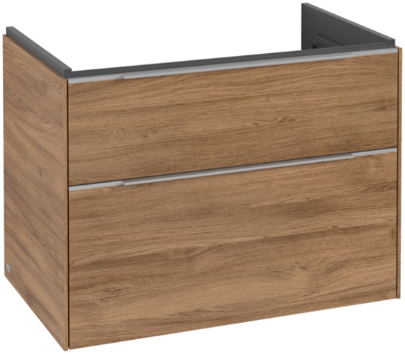 Aluminium glossy, Kansas oak