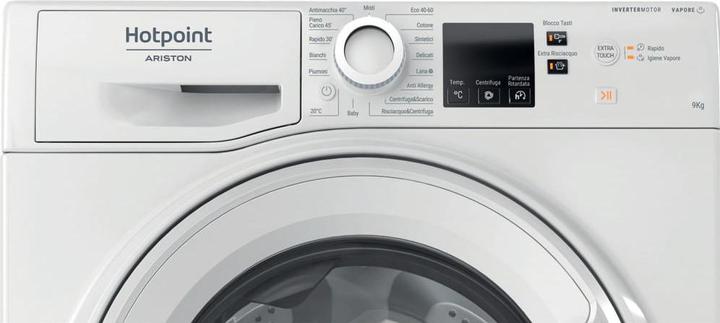 Immagine prodotto Hotpoint NFR79W IT Lavatrice carica frontale 9 (9 kg, A sinistra)