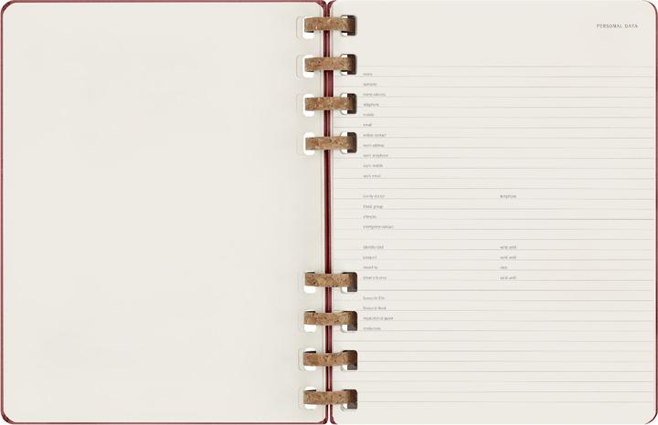 Produktbild Moleskine Life (19 x 25 cm, 1 Woche / 1 Seite)