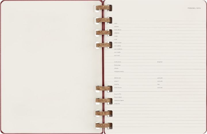 Immagine prodotto Moleskine Vita (19 x 25 cm, Inglese)