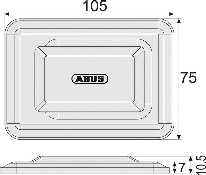 Actual product image Abus Gs60