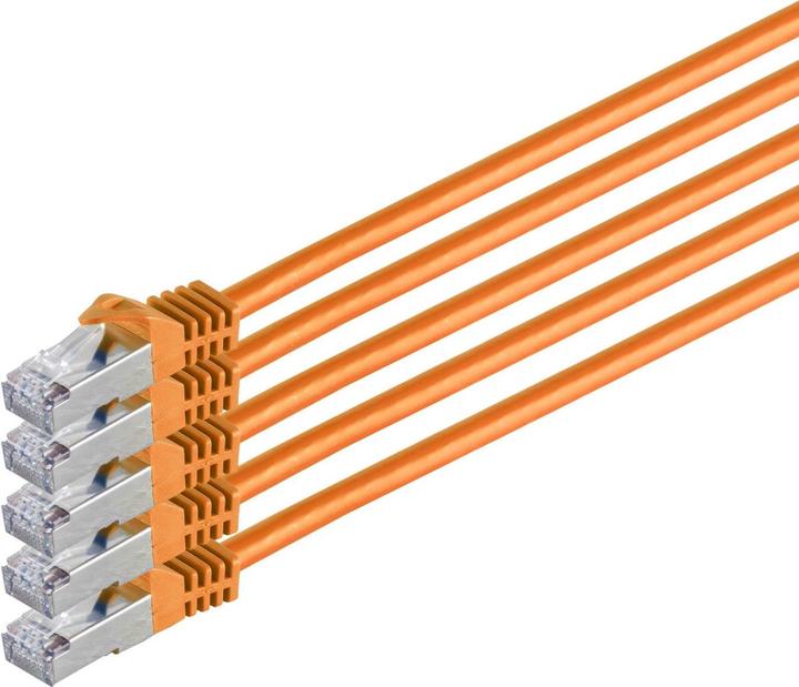 Productafbeelding S-Conn S-ConnCat.7 Ruwe kabel S/FTP 0,25 m (S/FTP, CAT7, 0.25 m)