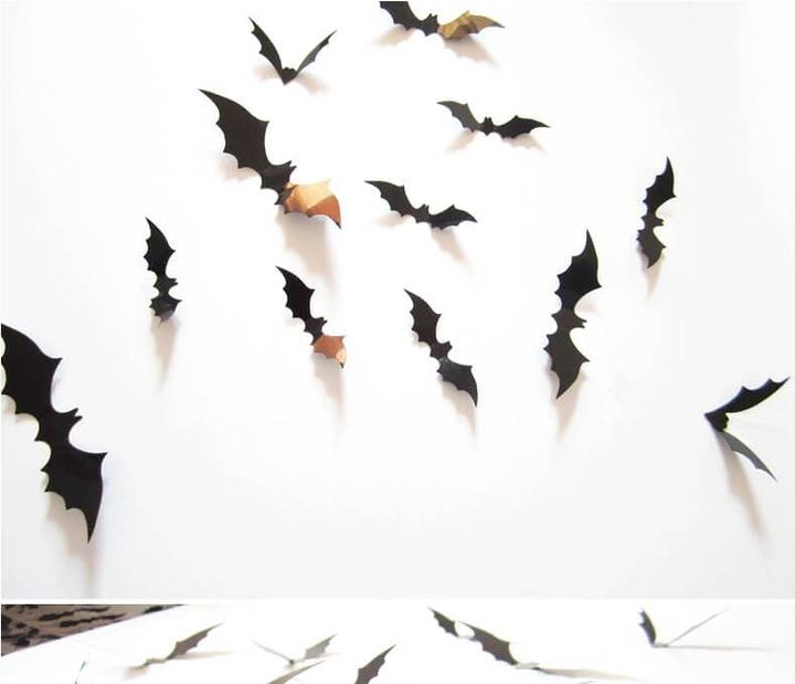 Immagine prodotto Cover-Discount 12 pezzi di adesivi murali di pipistrelli 3D per decorazione