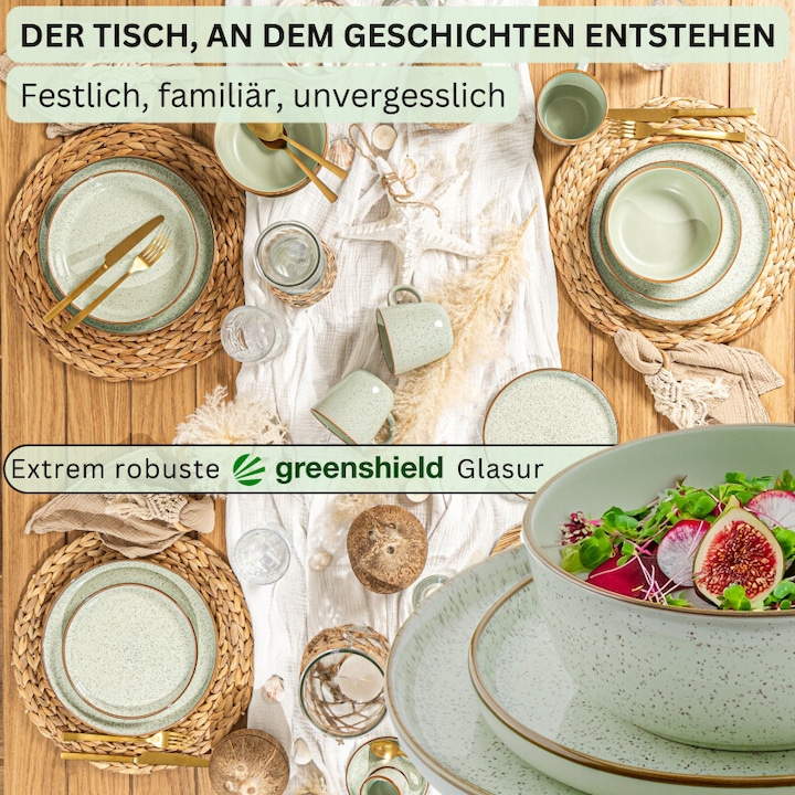 Produktbild Sänger Tafelservice Rio Minze (12 Stück)