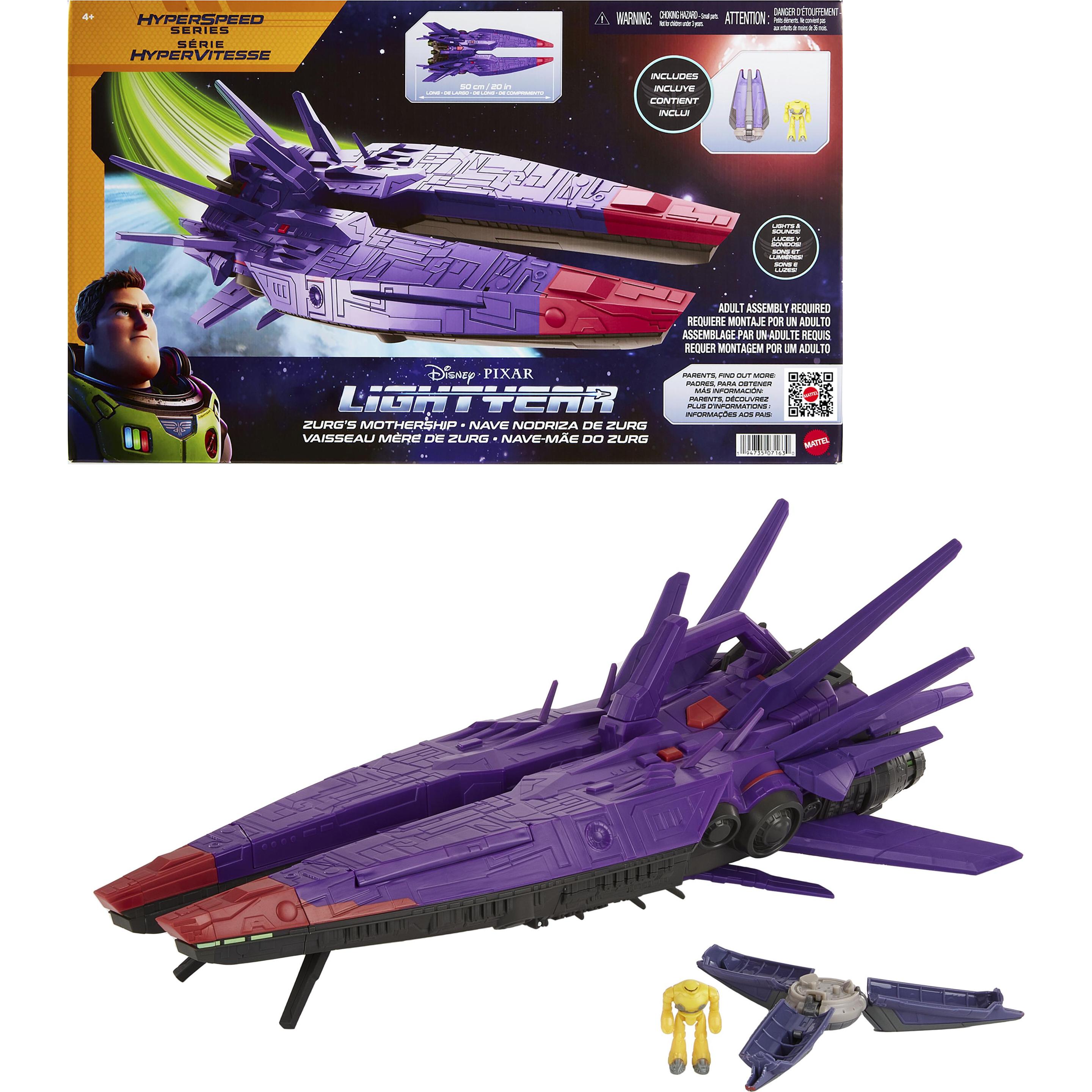 Thumbnail - Disney Pixar Lightyear Flight Scale Zurg Mothership